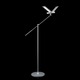Seagull LED Warm White Floor Lamp - Silver / 