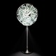 Coral LED Reading Table Lamp - Polished Chrome / Clear Warm White