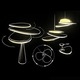 Coral Reef LED Table Lamp - Silver / 