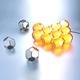 Crystal Light LED Table Lamp - Silver / 