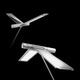 Seagull LED Cool White Table Lamp - Silver / 