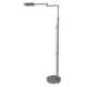 Multiforme LED Floor Lamp - Brushed Platinum / 