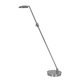 Pelle Big LED Floor Lamp - Brushed Platinum / 