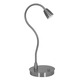 Imu LED Table Lamp W / Round Base - Brushed Platinum Imu LED Table Lamp W / Round Base - Brushed Platinum /