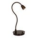 Imu LED Table Lamp W / Round Base - Urban Bronze Imu LED Table Lamp W / Round Base - Urban Bronze /