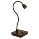 Imu LED Table Lamp W / Square Base - Urban Bronze Imu LED Table Lamp W / Square Base - Urban Bronze /