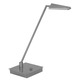 Ronin LED Table Lamp W / Square Base - Brushed Platinum / 