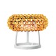 Caboche Grande Table Lamp - White Lacquered Metal / Yellow Gold Caboche Grande Table Lamp - White Lacquered Metal / Yellow Gold