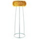 Caboche Media Floor Lamp - White Lacquered Metal / Yellow Gold Caboche Media Floor Lamp - White Lacquered Metal / Yellow Gold