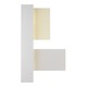 Fields 3 Wall Sconce - White Fields 3 Wall Sconce - / White