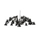 Dear Ingo Chandelier - Black Dear Ingo Chandelier - Black /