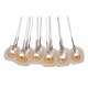 Aura Suspension - Chrome / Clear / Amber Aura Suspension - Chrome / Clear / Amber