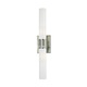 Fulton Bath Bar - Satin Nickel / Opal/Matte Fulton Bath Bar - Satin Nickel / Opal/Matte