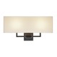Hanover Wall Sconce - Black Brass / Natural Linen Hanover Wall Sconce - Black Brass / Natural Linen