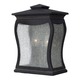 Richmond Exterior Wall Sconce - Museum Black / Seedy Glass Richmond Exterior Wall Sconce - Museum Black / Seedy Glass