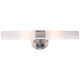 Saber Bath Bar - Chrome / Etched Opal Saber Bath Bar - Chrome / Etched Opal