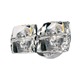 Neo 2 Light Wall Sconce - Polished Chrome / Crystal Neo 2 Light Wall Sconce - Polished Chrome / Crystal