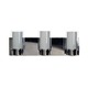 Essex Bath Bar - Chrome / Opal / Clear Essex Bath Bar - Chrome / Opal / Clear