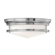 Hadley Ceiling Flush Mount - Chrome / Etched Opal Hadley Ceiling Flush Mount - Chrome / Etched Opal