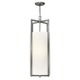Hampton 3212 Pendant - Antique Nickel / Off White Hampton 3212 Pendant - Antique Nickel / Off White