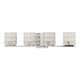 Torrington 4-Light Bath Bar - Polished Chrome / Crystal