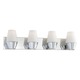 Retrodome Bath Bar 2-Light - Chrome / Etched Opal Retrodome Bath Bar 2-Light - Chrome / Etched Opal