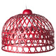 Emperor Large Suspension - Red / Clear Emperor Large Suspension - Red / Clear