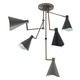 Nova 5 Ceiling Adjustable Spotlights - Satin Nickel / Neutrals Nova 5 Ceiling Adjustable Spotlights - Satin Nickel / Neutrals