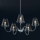 Chic 5 Light Chandelier - Polished Chrome / Clear Chic 5 Light Chandelier - Polished Chrome / Clear