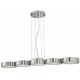 Broadway Linear Suspension - Polished Aluminum / Etched 