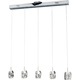 Neo 5 Light Linear Suspension - Polished Chrome / Crystal Neo 5 Light Linear Suspension - Polished Chrome / Crystal