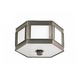 Nassau 10 Flush Mount Ceiling - Old Bronze / White Nassau 10 Flush Mount Ceiling - Old Bronze / White