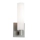 Nyack Vanity Wall Sconce - Satin Nickel / Opal/Matte