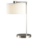 Park P352 Table Lamp - Brushed Nickel / White Park P352 Table Lamp - Brushed Nickel / White