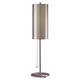 Grid Table Lamp - Brushed Nickel / Perforated Steel / White