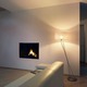 Liz Terra D Drum Shade Floor Lamp W / Foot Dimmer - /