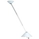 Flip Pendant W / Polycarbonate Shade - Brushed Steel / Methacrylate Flip Pendant W / Polycarbonate Shade - Brushed Steel / Methacrylate