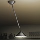 Flip Short Stem Pendant - Nickel / 