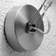 Lizzy Wall Sconce W / Cone Shade - Nickel Plated / White