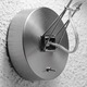 Lizzy Wall Sconce W / On Off Switch - Nickel Plated / Ivory