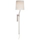 Palo Wall Sconce - Satin Nickel / Off White