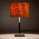 Jacob Table Lamp - Brushed Chrome / Faux Leather / Natural / Gold Jacob Table Lamp - Brushed Chrome / Faux Leather / Natural / Gold