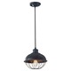 Urban Renewal Half Caged Pendant - Antique Forge Iron / 