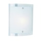Rectangular Wall Sconce - Polished Chrome / White Rectangular Wall Sconce - Polished Chrome / White