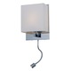 Latrobe Wall Sconce - Polished Nickel / Cream Latrobe Wall Sconce - Polished Nickel / Cream