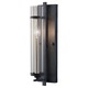 Ethan Wall Sconce - Antique Forge Iron / Brushed Steel / Clear Ethan Wall Sconce - Antique Forge Iron / Brushed Steel / Clear