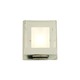Narvik Vanity Wall Sconce - Chrome / Opal / Clear