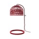 Emperor Table Lamp - Red / Clear