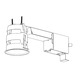 RELED300U1 3.5 Inch 12W Non-IC Remodel Housing - Galvanized Steel RELED300U1 3.5 Inch 12W Non-IC Remodel Housing - Galvanized Steel /