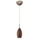 Loft LED Mini Pendant - Brushed Nickel / Walnut